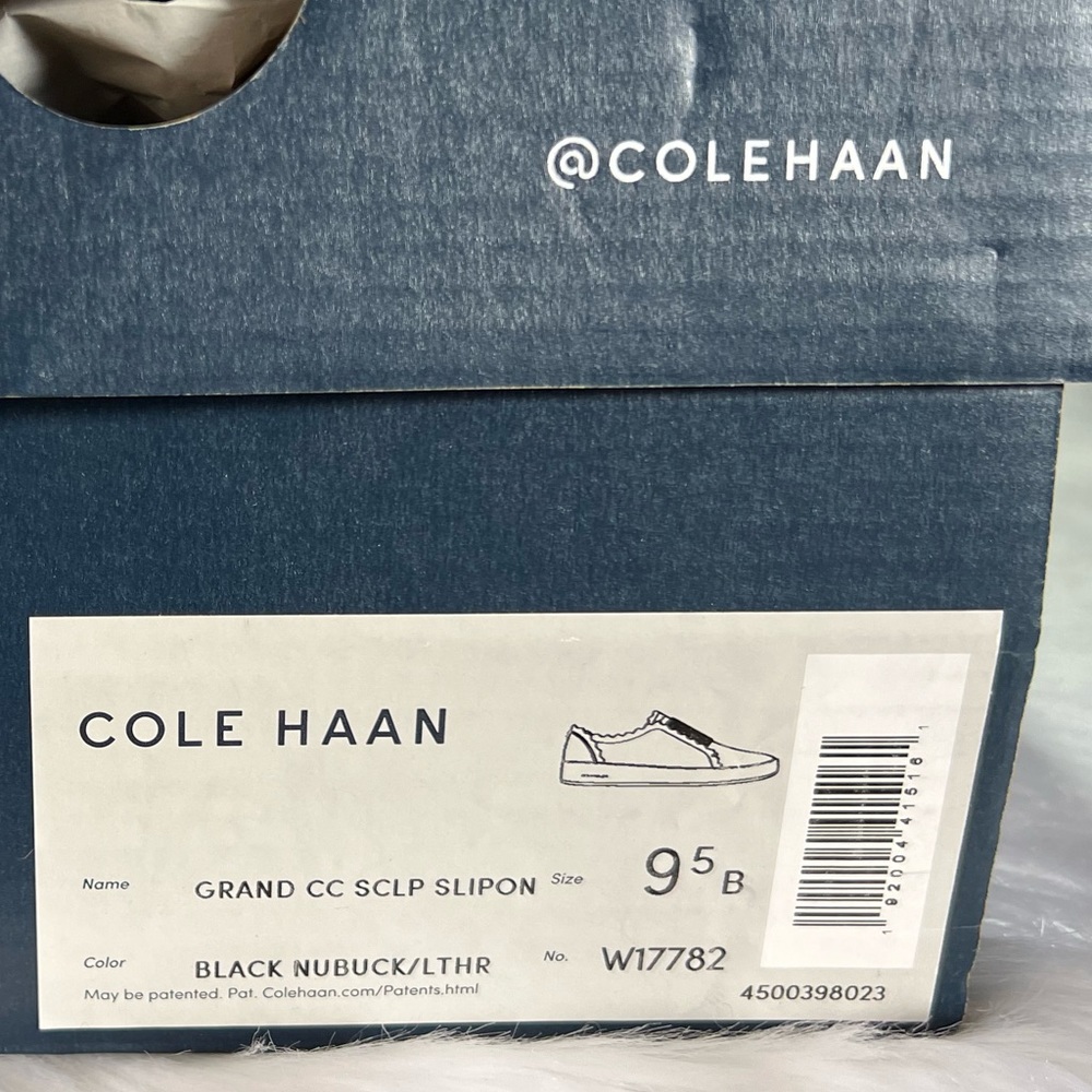 New Cole Haan Women's Grand Crosscourt Street Scallop Slip on Sneaker - Picture 15 of 15